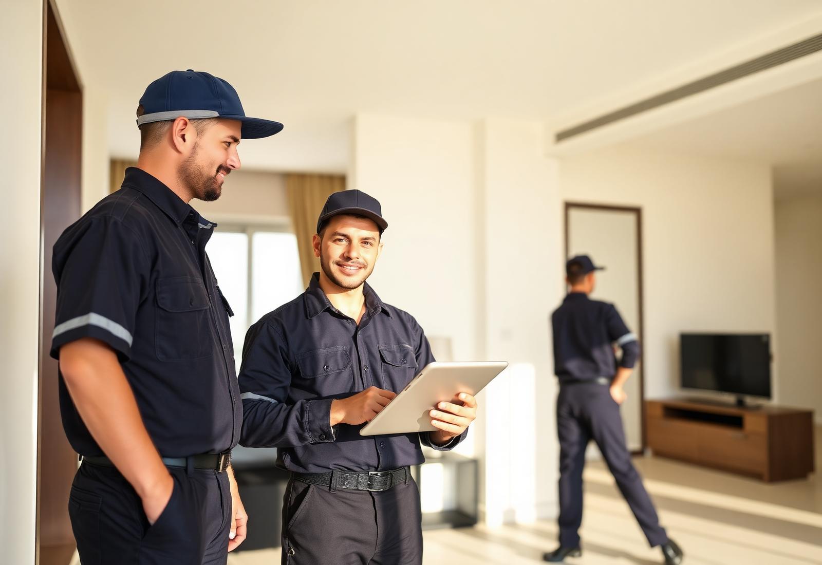 Professional maintenance team